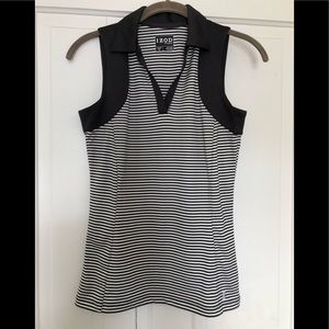 Izod Striped Fitness Top